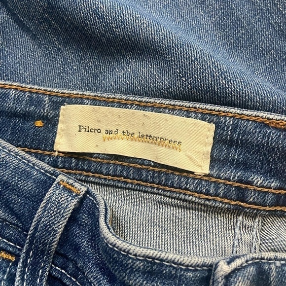 Anthropologie Pilcro Distressed Hyphen Jean - Picture 8 of 12